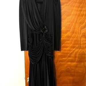 Elegant Black Evening Dress